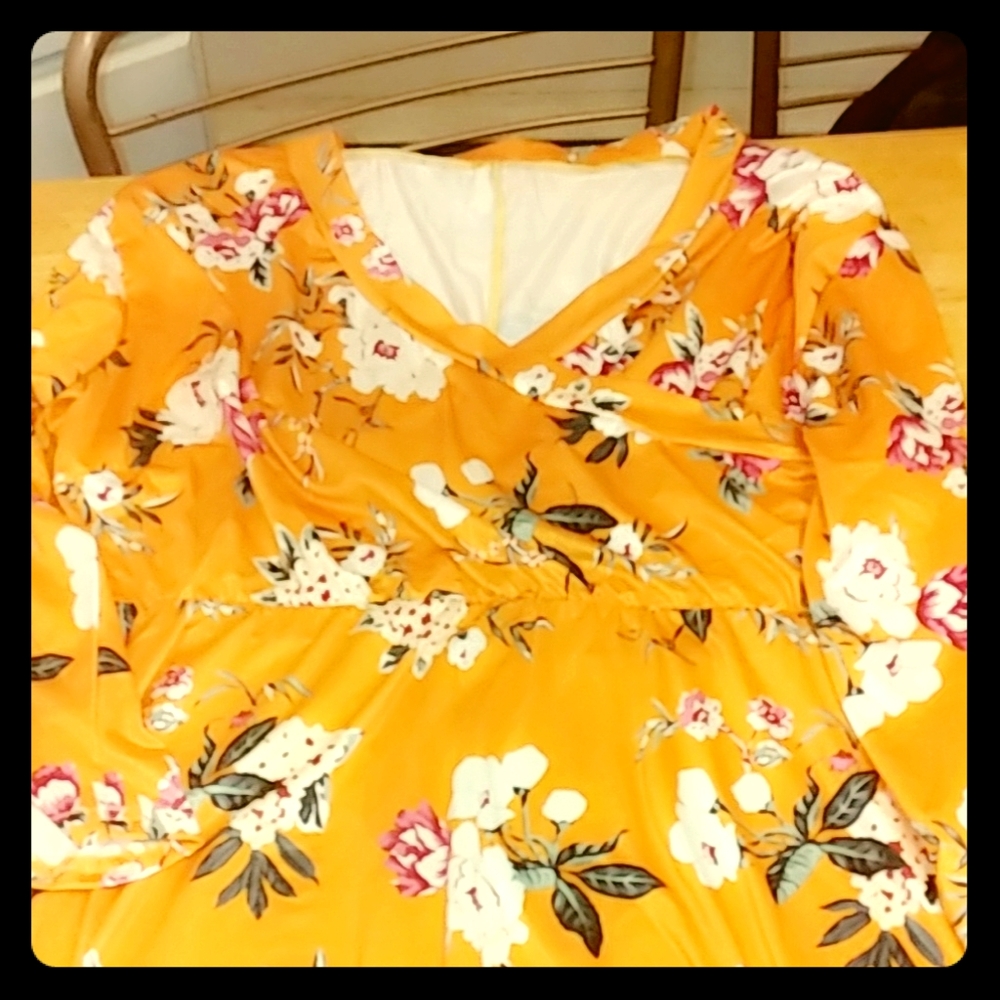 Yellow Summer Dress